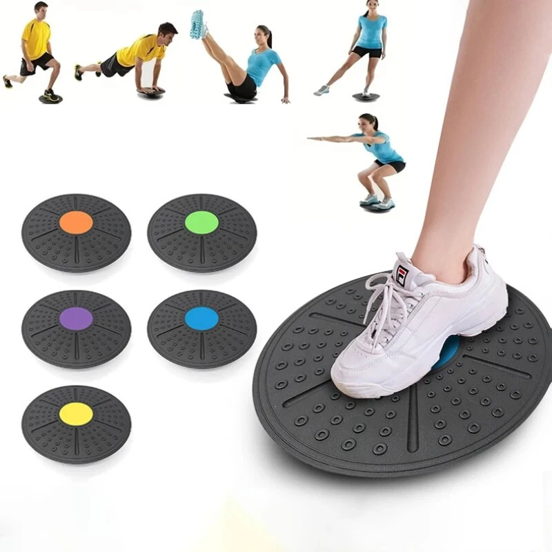 KALOAD Yoga Swing Balance Board Fitness Rehabilitation Training Pedal Sense System Training Balance Board for Home Outdoor Exercise (image for) KALOAD Yoga Swing Balance Board Fitness Rehabilitation Training Pedal Sense System Training Balance Board for Home Outdoor Exercise